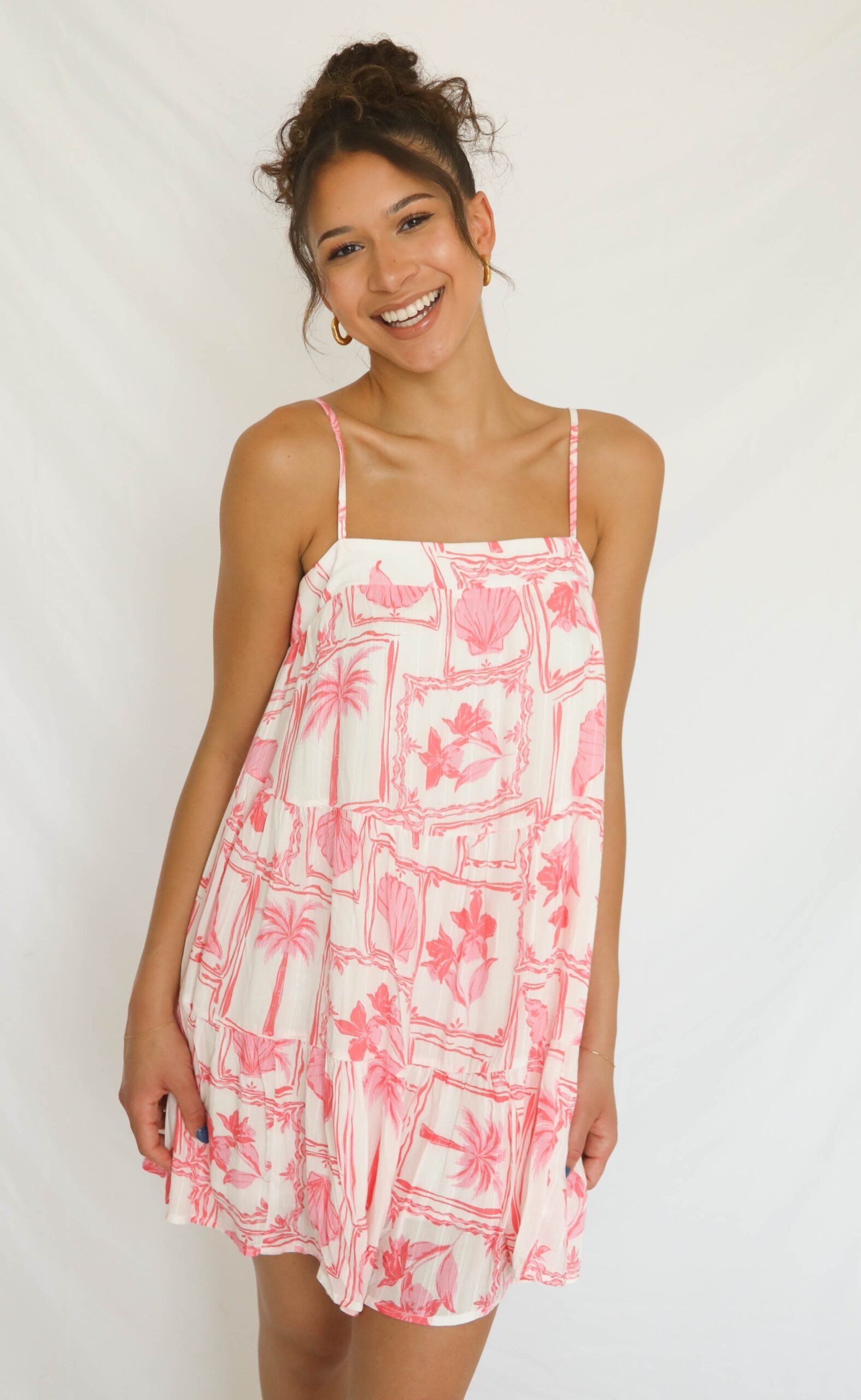 minkpink: bria tiered mini dress