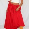 firecracker flare maxi skirt