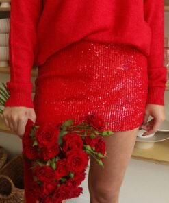 show me your mumu: all night skort - red